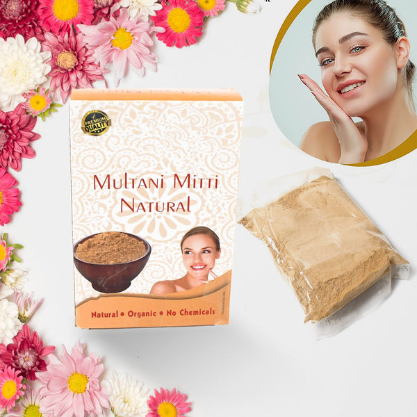 80gram Herbal Tan Removing Multani Mitti Face Pack For Skin Care Age Group - Image 8