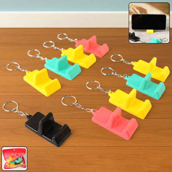 Plastic 2-in-1 Mobile Stand Keychain (9 Pc) - Image 7
