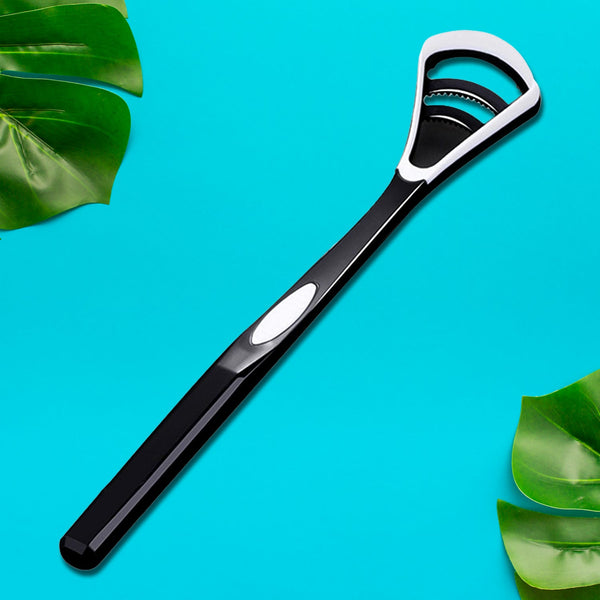 Plastic Dental Tongue Scraper Cleaner Brush (1 Pc) - Image 8