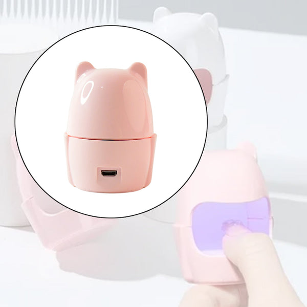 Mini LED Nail Dryer – USB Rechargeable Nail Polish Curing Lamp (1 Pc) - Image 7