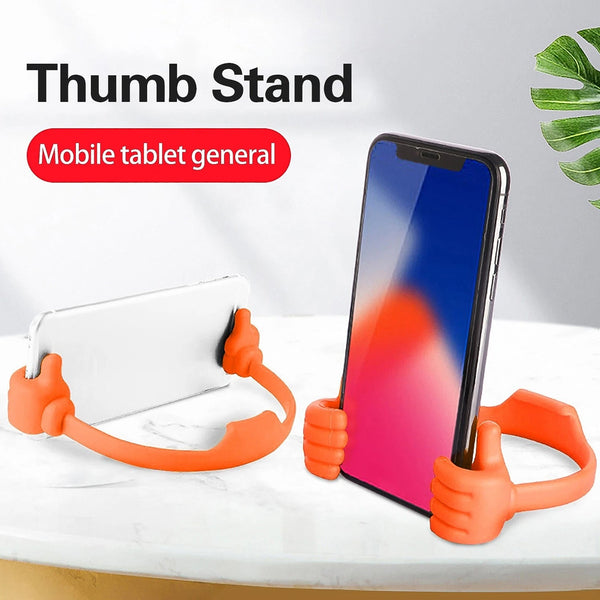 Hand Shape Mobile Stand OK Thumb phone Holder Multicolor (1 Pc) - Image 3