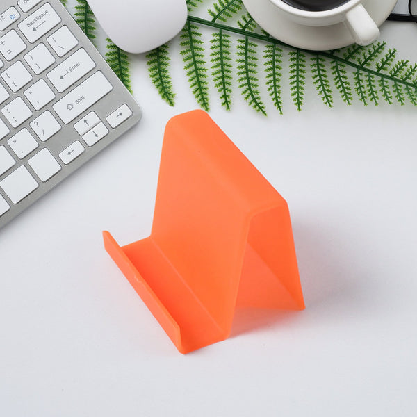 Durable Plastic Mobile Phone Stand with Angled Support (1 Pc / Mix Color) - Image 3