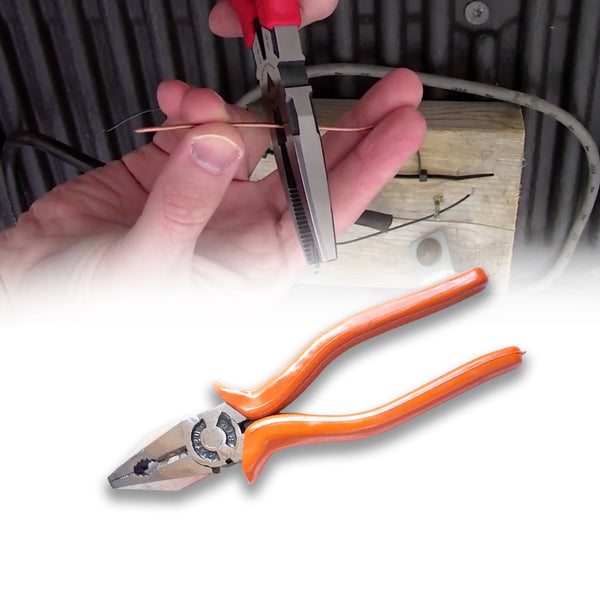 Heavy Duty Combination Plier Wire Cutters - Image 7
