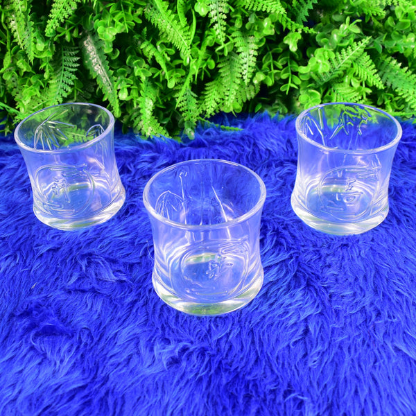 Glass 3 Pc Mug & 1 Pc Cup Set, Water glass (4 Pcs Set) - Image 4