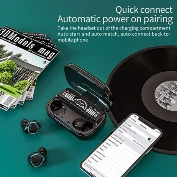 Newest Wireless In-Ear Earbuds Bluetooth 5.0 Headphones Mini Stereo Earbuds Sport Headset Bass Sound Built-in Mic phone M10 TWS (Ear buds, AirPods, Headphones) - Image 10
