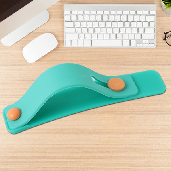 Teal Green Phone Loop Finger Holder, Phone Grip Straps Silicone Phone Finger Strap (1 Pc) - Image 3