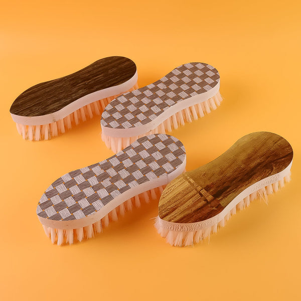 VeePee Ergonomic Curved Laundry Brush Set (4 Pc) - Image 3