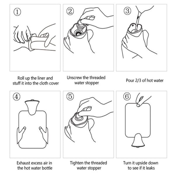 Mix Design Printed Small Hot Water Bag For Pain Relief, Neck, Shoulder Pain and Hand, Feet Warmer, Menstrual Cramps, Hot and Cold Therapy Leak Proof Pad (1 Pc) - Image 4