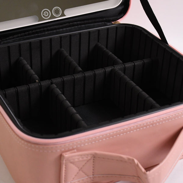 Premium LED Light Makeup Organizer Box (1 Pc / Mix Color) - Image 2