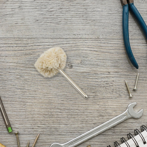 Cotton Polishing Buffing Wheel for Dremel Polishing Kit (3 Pc Set) - Image 3