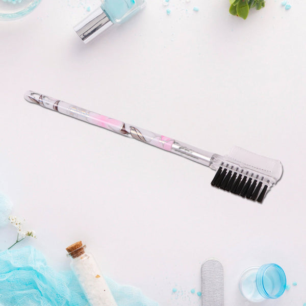 Floral Makeup Brush Set for Eyes, Lips, and Face (5 Pc) - Image 5