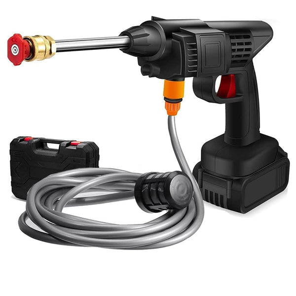 48V Car washing Kit, Portable Pressure Washer with, Rechargeable | Cordless Pressure Washer Gun | Handheld Pressure Washer for Car | Car Washer Gun (Type 1- Single Battery) - Image 5