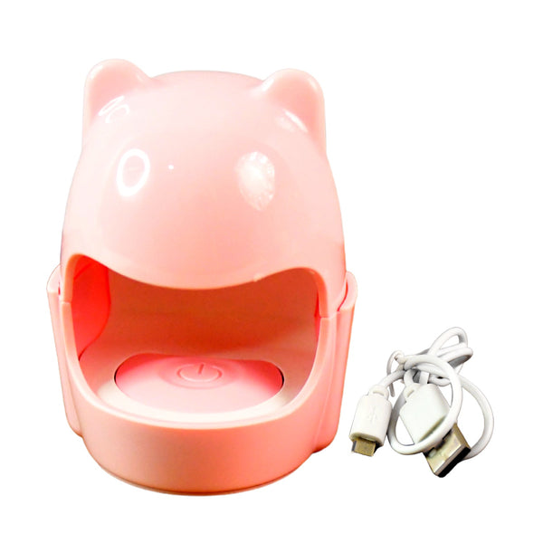 Mini LED Nail Dryer – USB Rechargeable Nail Polish Curing Lamp (1 Pc) - Image 5