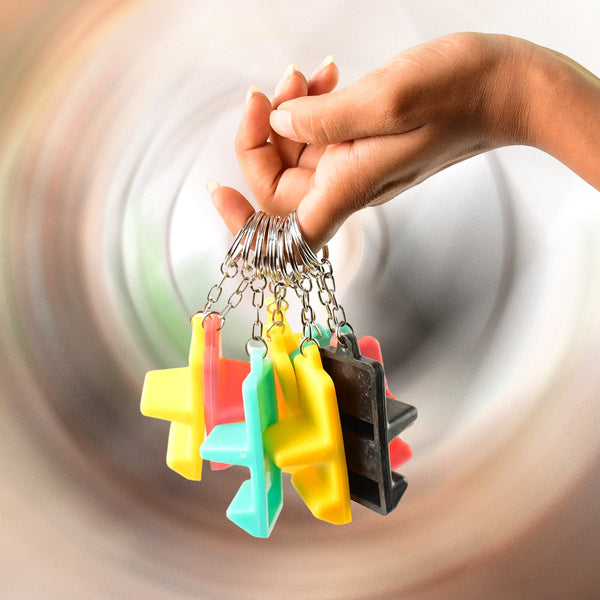 Plastic 2-in-1 Mobile Stand Keychain (9 Pc) - Image 5