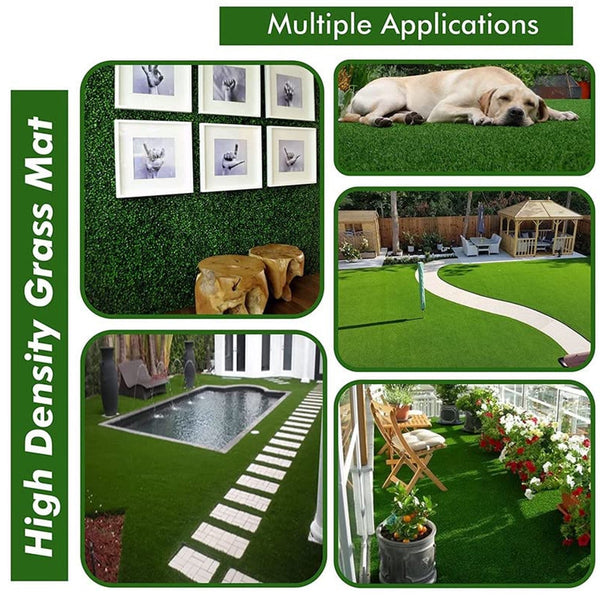 Artificial Grass Mat for Balcony or Doormat, 58x38cm - Image 6