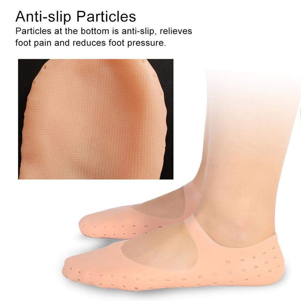 Anti Crack silicone Gel Foot Protector Moisturising Socks - Image 3