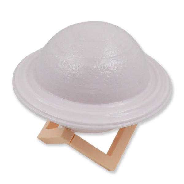 3D Saturn Lamp Home Decoration Bedside Night Light With Base (1 pc / Multicolor) - Image 4