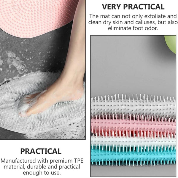 Silicone Bath Massage Cushion with Suction Cup (35×28 CM / 1 Pc) - Image 4