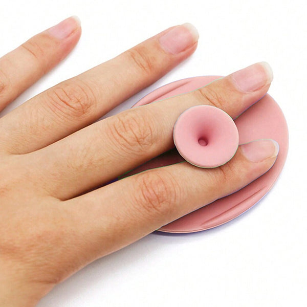 Bath & Facial Cleansing Brush, Soft Silicone Face Scrubber (2 Pc Set) - Image 3