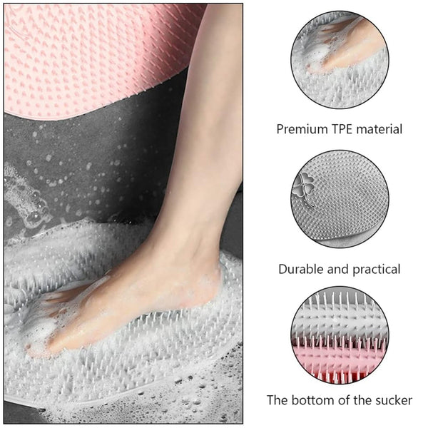 Silicone Bath Massage Cushion with Suction Cup (35×28 CM / 1 Pc) - Image 3