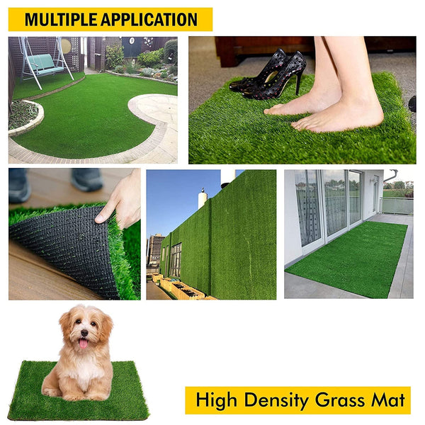 Artificial Grass Mat for Balcony or Doormat, 58x38cm - Image 3