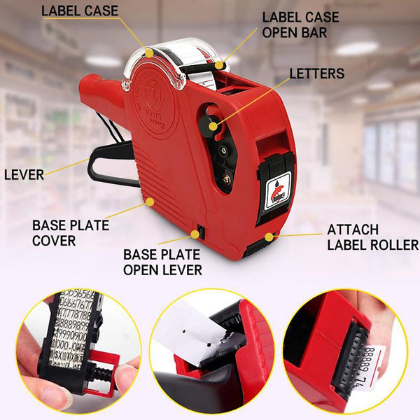 Price Tag Gun - Departmental Store Labeler for Retail & Market Use - Image 6