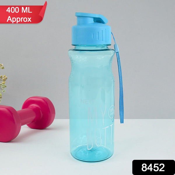 BPA-Free Plastic Sports Water Bottle (Approx. 400 ML / 1 Pc) - Image 8
