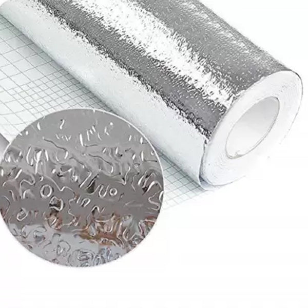 Aluminium foil for Kitchen and Aluminium Foil Paper Sticker Roll for Kitchen Wall, Drawers. (45cmx2Meter) - Image 8