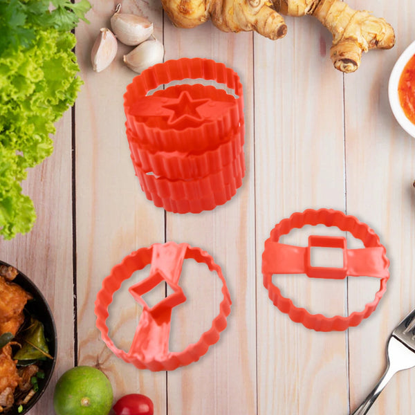 Easter Cookie Cutter Set - Plastic Biscuit Cutting Tools for DIY Baking & Cake Decoration (6-Piece) - Image 5