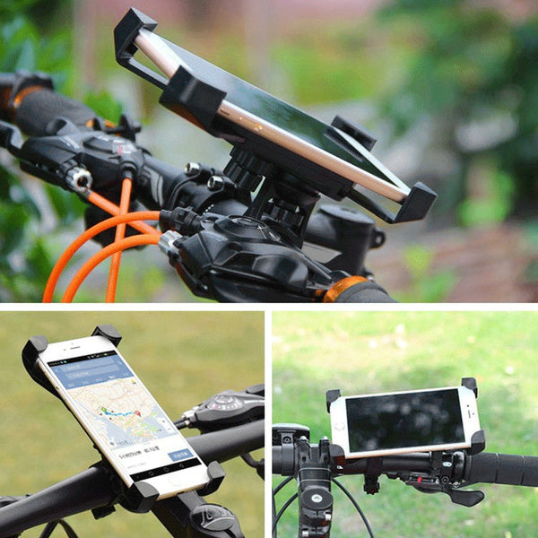 Bike Phone Mount Anti Shake and Stable Cradle Clamp with 360° Rotation - Image 2