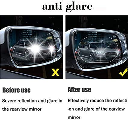 Anti-Fog & Anti-Scratch Rearview Car Mirror Film – HD Clear Protective Sticker for Safe Driving (1 Pc) - Image 3