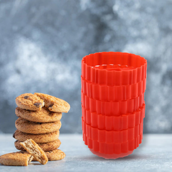 Easter Cookie Cutter Set - Plastic Biscuit Cutting Tools for DIY Baking & Cake Decoration (6-Piece) - Image 3