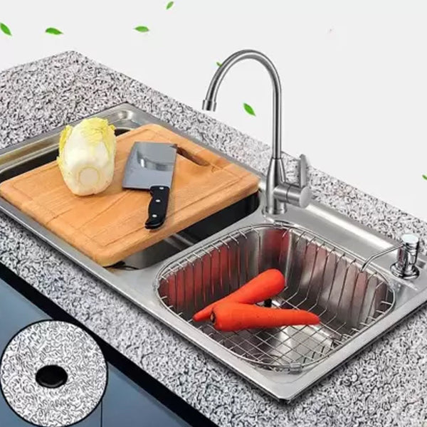 Aluminium foil for Kitchen and Aluminium Foil Paper Sticker Roll for Kitchen Wall, Drawers. (45cmx2Meter) - Image 5