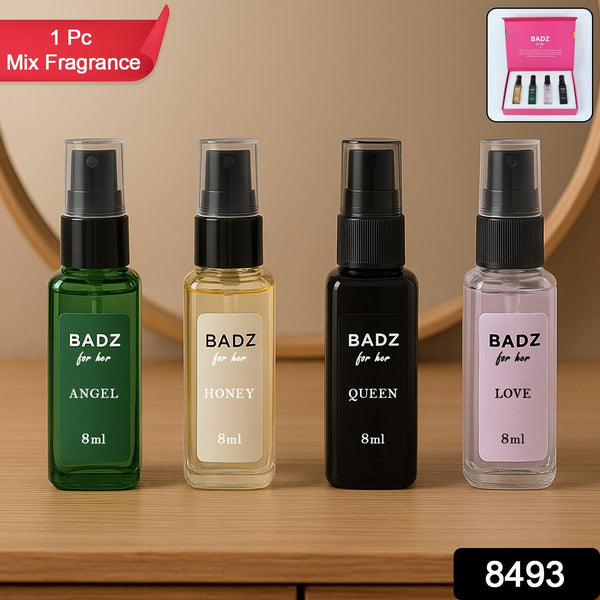 Mini Perfume Spray 8ML (Mix fragrance & 4 Pc)