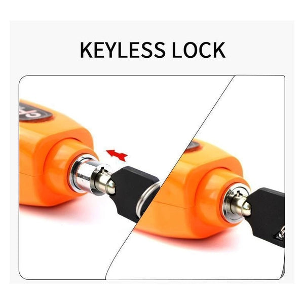 Heavy Duty Bike Brake Lock - Secure Locking System with Handlebar and Brake Lever Grip - Image 6