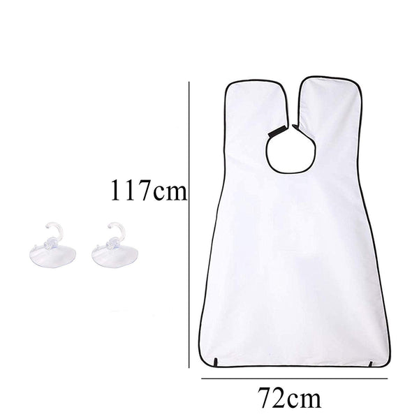 Beard Apron Hair Clippings Catcher Grooming Bib - Image 5