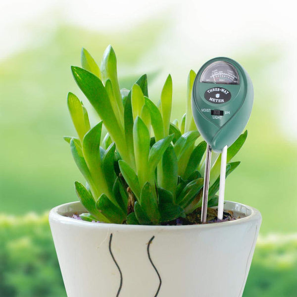 Soil Tester 3-in-1 Plant Moisture Sensor (Green) - Image 6