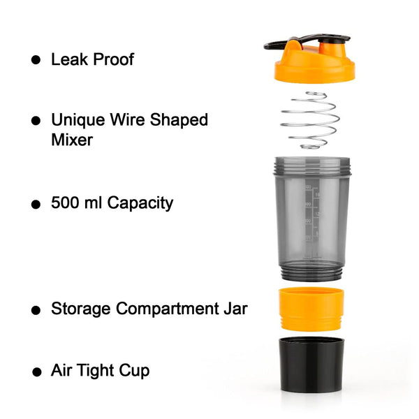 Gym Shaker Bottle & shakers for Protein Shake - Image 3