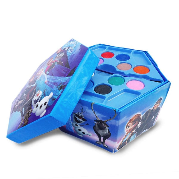 46 Pcs Plastic Art Colour Set with Color Pencil, Crayons, Oil Pastel and Sketch Pens - Image 6