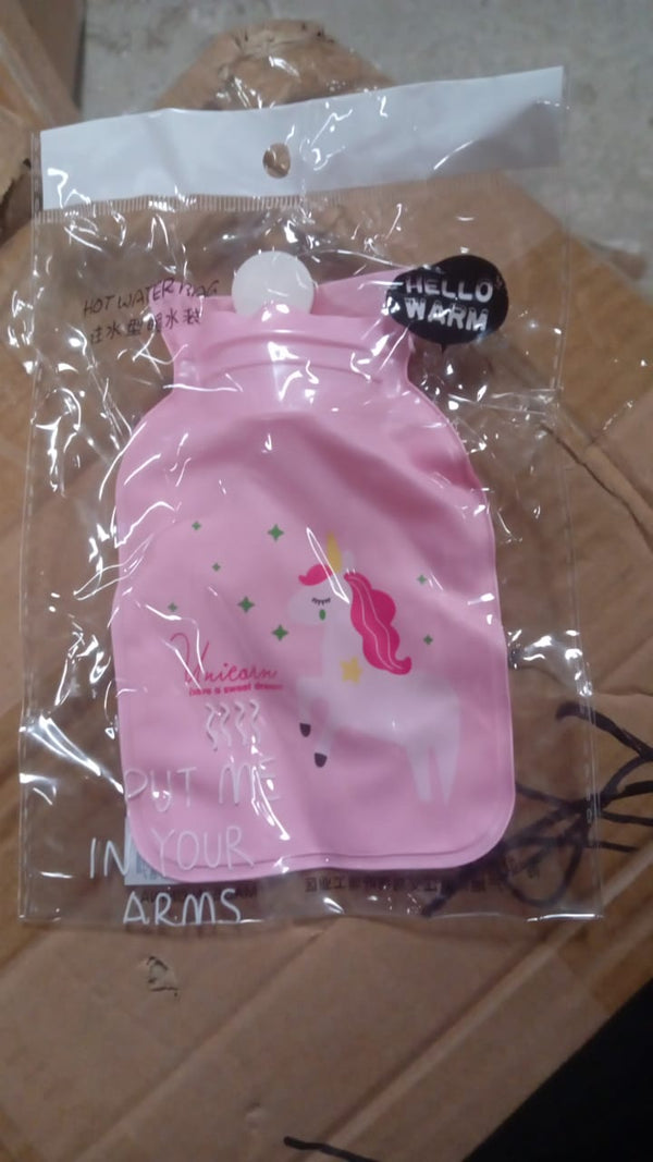 Mix Design Printed Small Hot Water Bag For Pain Relief, Neck, Shoulder Pain and Hand, Feet Warmer, Menstrual Cramps, Hot and Cold Therapy Leak Proof Pad (1 Pc) - Image 3