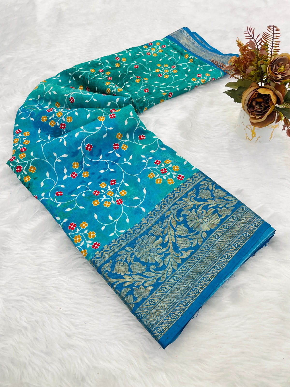 Organza Silk Saree for Women with Trendy Wedding Style in Cotton, Fancy, Art Silk, and Soft Silk Saree