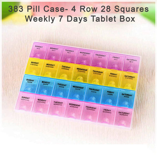 Weekly Pill Case 28-Slot Medicine Organizer - Image 7