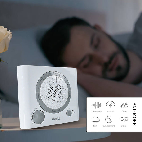 Sleep Therapy Sound Machine with 8 Soothing Sounds (Battery, Timer Option) - Image 10