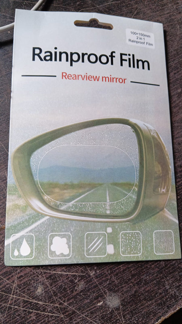 Anti-Fog & Anti-Scratch Rearview Car Mirror Film – HD Clear Protective Sticker for Safe Driving (1 Pc) - Image 2