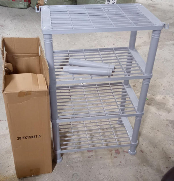 4 Layer Multifunctional Storage Shelf Organizer Narrow Storage Rack for Kitchen or Bathroom - Image 2