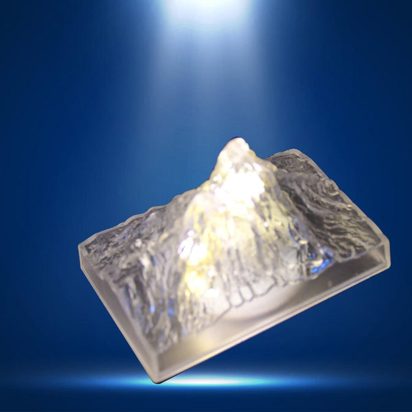 Unique Plastic Night Light: Flameless LED, Diwali (Iceberg Design, Gift) - Image 2