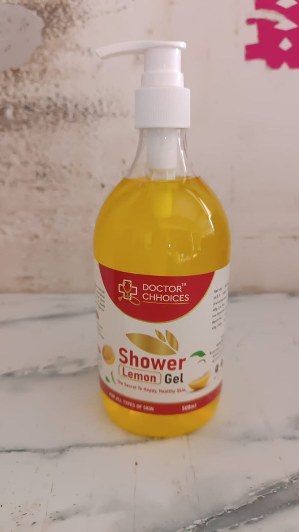 Doctor Chhoices / Choices Lemon Shower Gel – 500ml (1 Pc) - Image 2