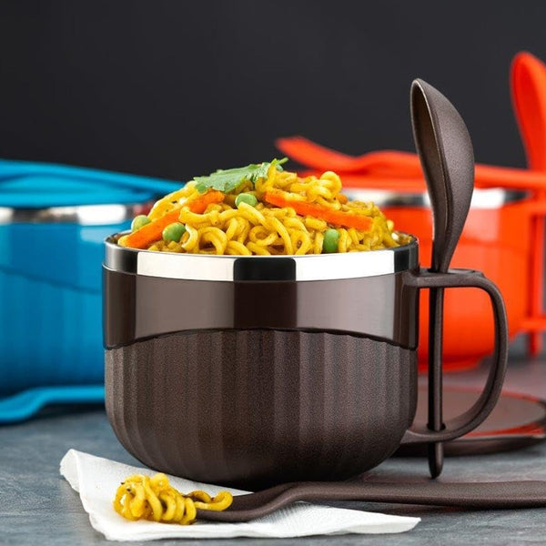 Home Chef Tangy Twist Insulated Lunch Bowl (Approx 650ML & 1 Pc) - Image 9