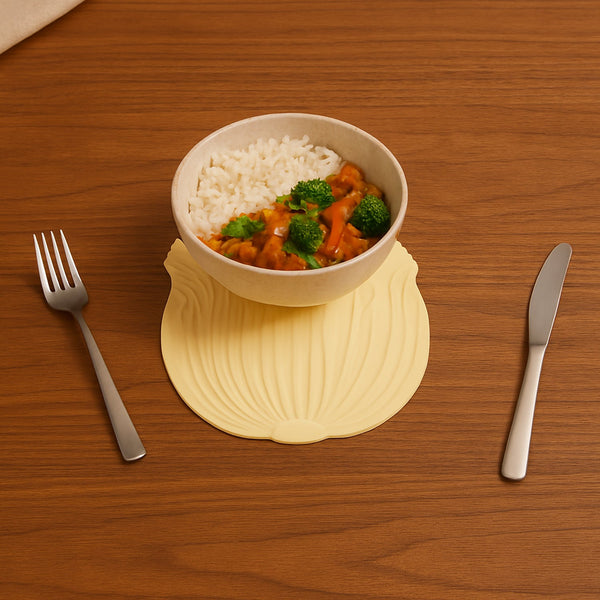 Silicone Leaf Design Coaster Set (2 Pc) - Image 6