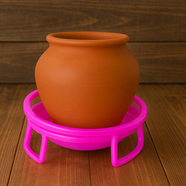 Plastic Water Pot Stand Set (2 Pc) - Image 6